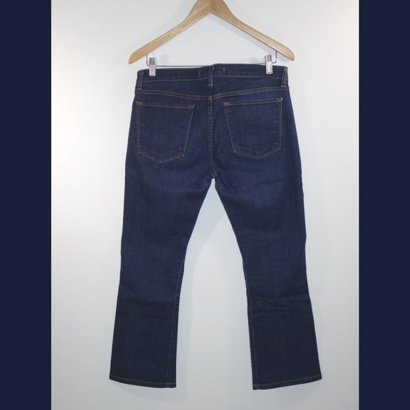 J.Brand Gigi mid-rise cropped flared jeans - sz 29 - Picture 3 of 5